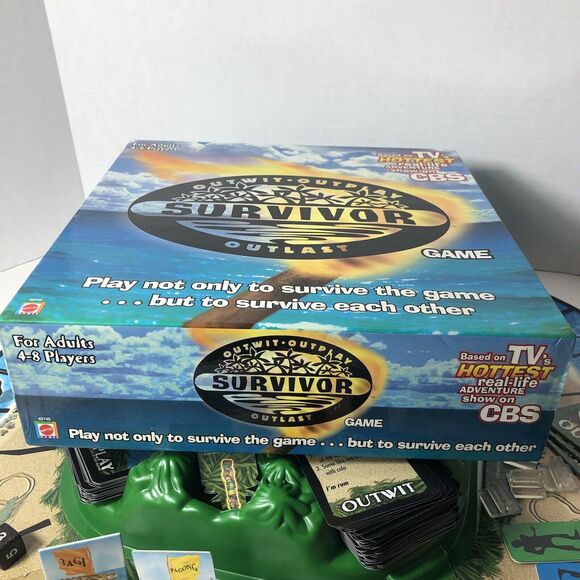 Mattel Survivor Board Game 2000 42745 No Pen No Instructions - Picture 9 of 13